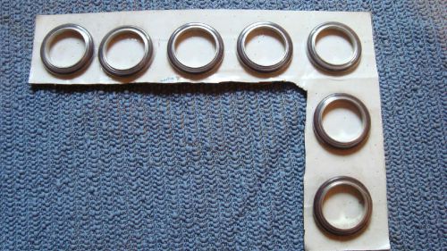 Lot of 7 A &amp; N Co NW-40 Centering Ring SS/Viton QF40-150-SR-V Part #4000007 *NOS