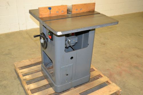 Delta Rockwell 43-340 Heavy Duty Shaper, 230V, 3-Phase, Woodworking, Fence