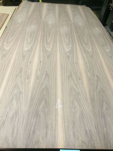 Wood veneer walnut 48x98 1pcs total 10mil paper backed  &#034;exotic&#034; stock #4 for sale