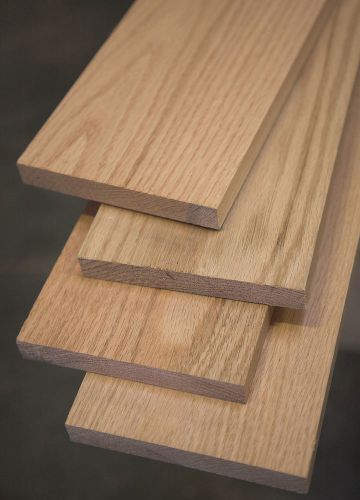 5 pak of 1/2&#034; Thin Red Oak Boards 8&#034; x 24&#034; Craft Scroll Saw wood (#B93-G-ro)