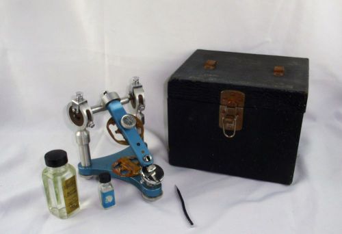 DENTATUS Vintage ARL Articulator, Adjustable with Carrying Case