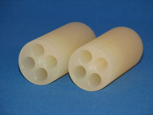 2 Centrifuge Rotor Adapters 4 X 1.5mL for Round Bottom Tubes