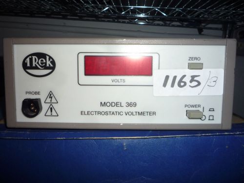 TREK ELECTROSTATIC VOLTMETER - MODEL # 369( ITEM #1165/3.)