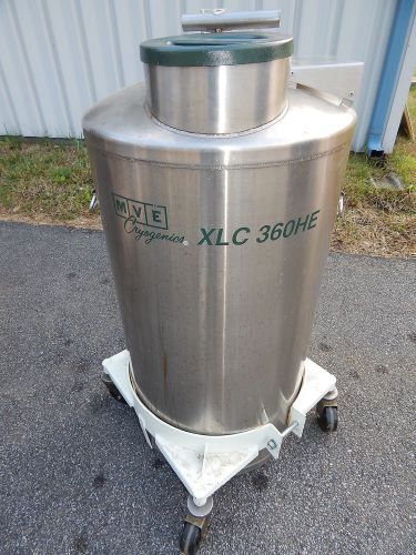 Mve cryogenics xlc 360he liquid nitrogen dewar, xlc360he ln2, 992217a for sale