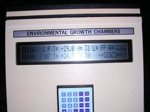 Environmental Growth Chambers Controller Interface