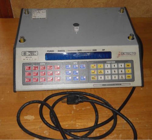 Detecto ms-30 ms30 postal/ups shipping scale-30lb capacity *as is parts/repair* for sale