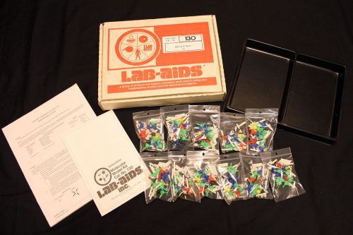 Lab-Aids #130 Molecular Model Kit 494pc Set with Instructions/Worksheets