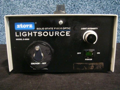 Storz S-6000 Fiber Optic Light Source