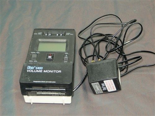 Used Ohio 5400 volume monitor With Adapter