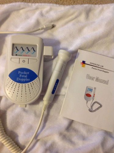 Sonoline a pocket fetal doppler baby heartbeat monitor for sale