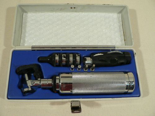 Riester Aesculap Otoscope Ophtalmoscope Germany medical ear probe Vintage used