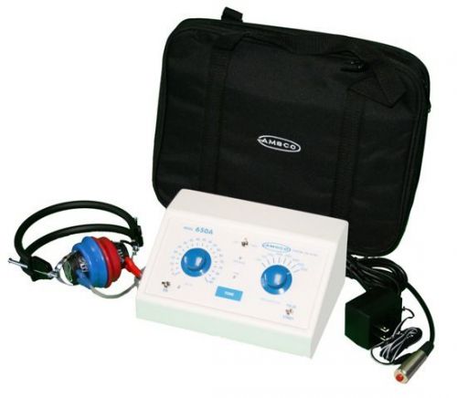 Ambco 650ab audiometer (9v battery) (factory brand new) with 5yr warranty for sale