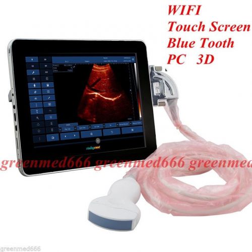 10&#039;&#039;hd full digital b&amp;w touchscreen upad ultrasound scanner with convex probe ce for sale