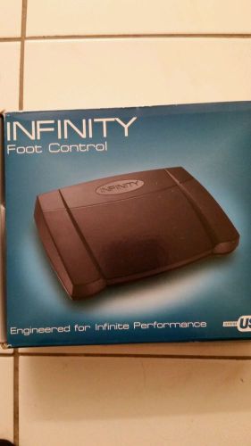 Infinity foot pedal