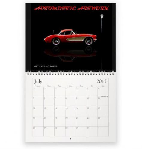 Calendar 2015 Automotive Artwork