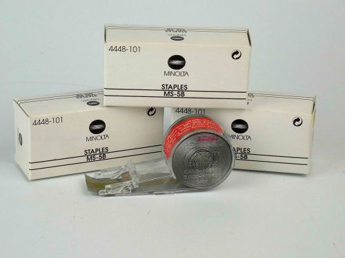 Konica Minolta Staples Lot 3 boxes 4448-101 MS-5B Swingline tape catridge 69495