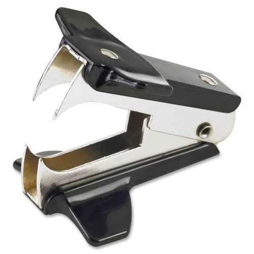 LOT OF 4 Business Source Staple Remover - Jaws Style - Plastic - Brown