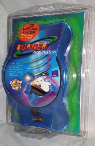 After Burner CD Labeling System Includes Labels and Software Avery