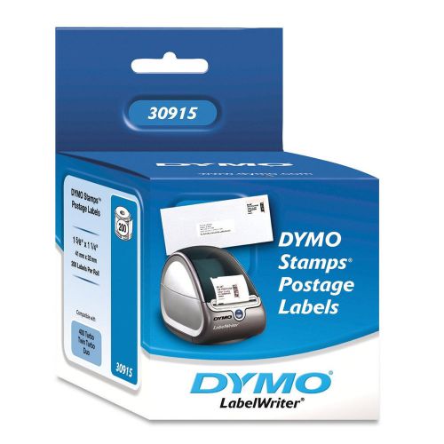 Genuine DYMO LabelWriter Postage Label, 1-5/8&#034; x 1-1/4&#034;, 200 per pk  3 0915