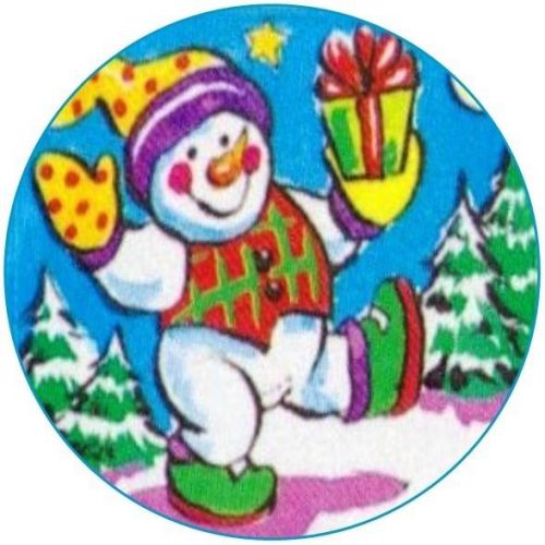 30 Personalized Christmas Snowman Return Address Labels Gift Favor Tags  (sn4)