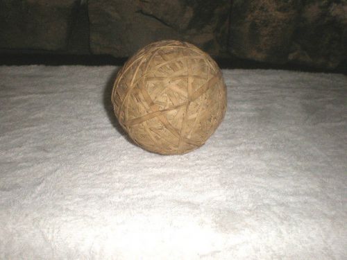 EARLY 1980s GENERAL MOTORS VAN NUYS PLANT RUBBER BAND BALL