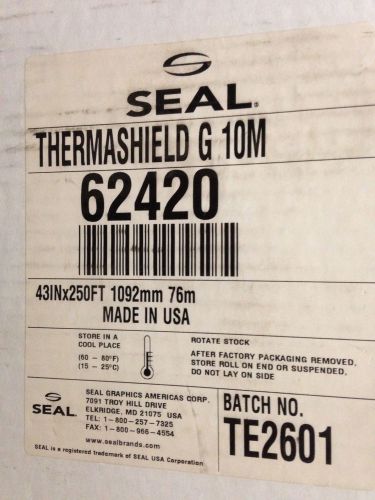 Seal Therma Shield Gloss 10mil Laminate Film  43&#034; x 250&#039;