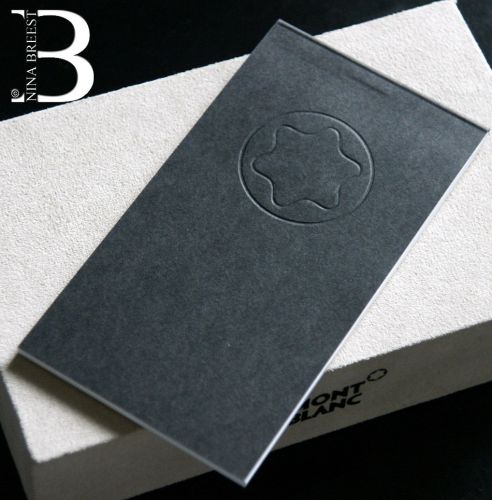 New montblanc memo block refill notepad 13.8 x 7.4 cm for sale