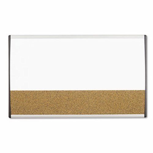 Quartet Magnetic Dry Erase/Cork Board, Painted Steel, 18 x 30 (QRTARCCB3018)