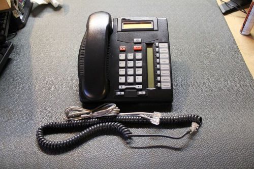 Nortel T7208 (Charcoal) Business Telephone - NT8B26AABLE6-New