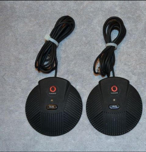 Lucent Soundstation EX 2301-02351-001 D Pair Microphone W/Cords