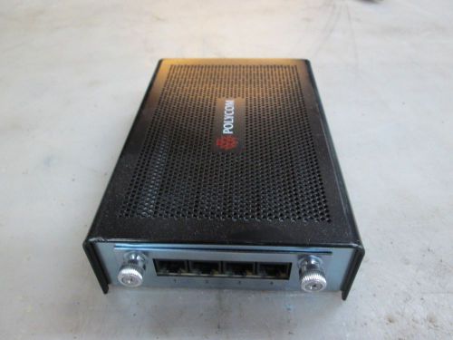 Polycom HDX 7000 &amp; 8000 4-Port Quad BRI ISDN Module in PLINK, P/N 2201-24984-001