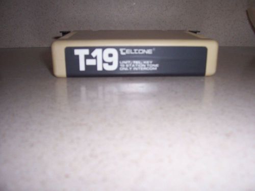 Teltone T-19 touchtone intercom unit