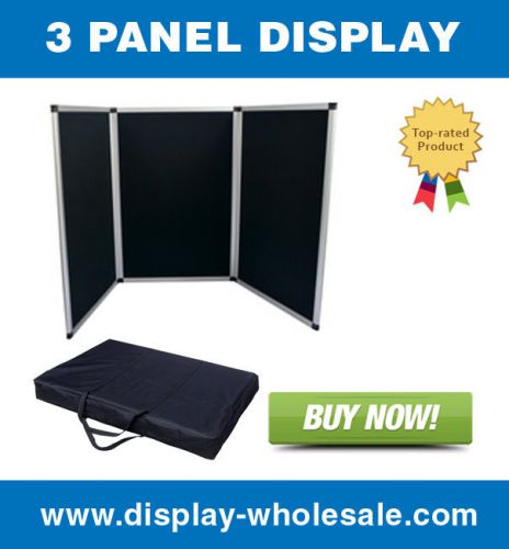 3 Panel Table Top Display