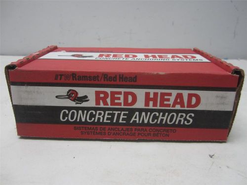 New box of 10 red head trubolt 5/8&#034; x 5&#034; wedge anchors ws-5850 for sale