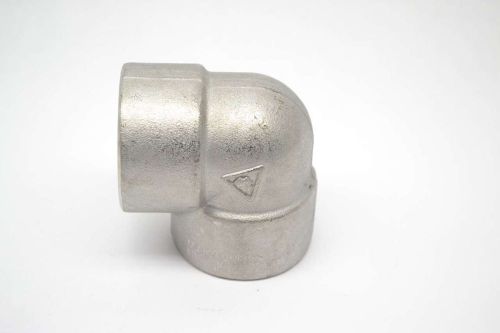 NEW 1IN SOCKET WELD STAINLESS ELBOW 90DEGREE PIPE FITTING B412359