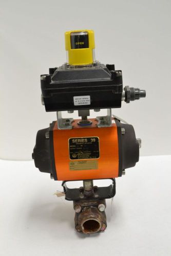 Worcester 11/2b4446pmsw actuator 20-39-sn socket weld 1-1/2in ball valve b213383 for sale
