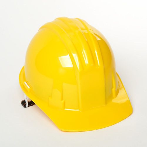 5 ATE Tools ABS Yellow Safety Hard Hats Adjustable Construction Industrial Bulk