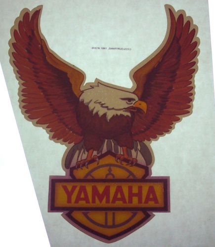YAMAHA Vintage 80&#039;s Colourtrans T-Shirt transfer