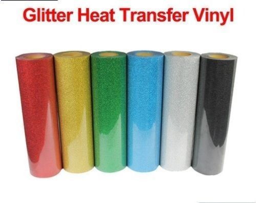 1yard Glitter Heat Transfer Vinyl Film Heat Press Cutter Plotter