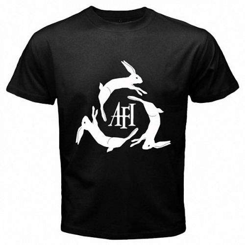 New AFI Rock Band Mens Black T-Shirt Size S, M, L, XL, XXL, XXXL
