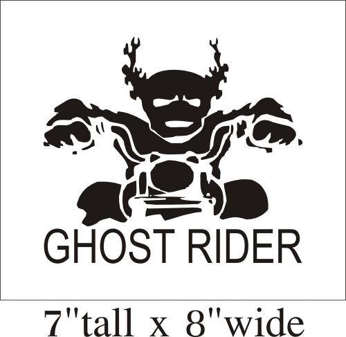 2X Ghost Rider Funny Car Truck Bumper Vinyl Sticker Decal Decor Art Gift  -1764