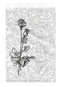 500 Jewelry Paper Gift shopping Bag 5x7 #4 silverTone