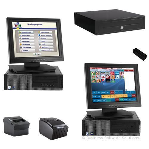 1 stn restaurant/bar pos point of sale system w back office computer for sale