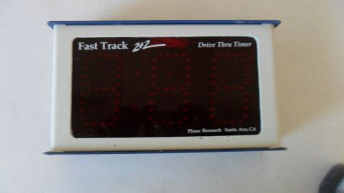 Fast Track 2+2 Drive Thru Timer Display