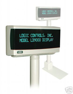 Logic controls ld9000 pole display dark grey new for sale
