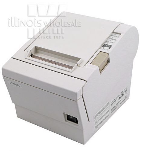 Epson tm-t88 pos thermal printer, parallel interface, cool white (ecw) for sale