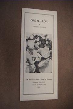 1944 New York State College of Forestry Log Scaling A-3