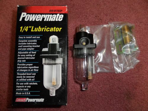 Coleman Powermate 1/4&#034; inline lubricator for air tools