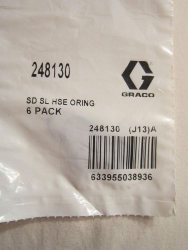 Genuine graco fusion ap air purge cartridge body o ring 248130 for sale