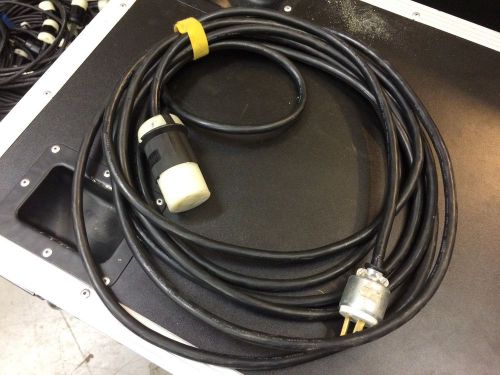 25-Feet 20-Amp 5-15 (Edison) to L6-20 12/3 Stage Lighting Power Cable